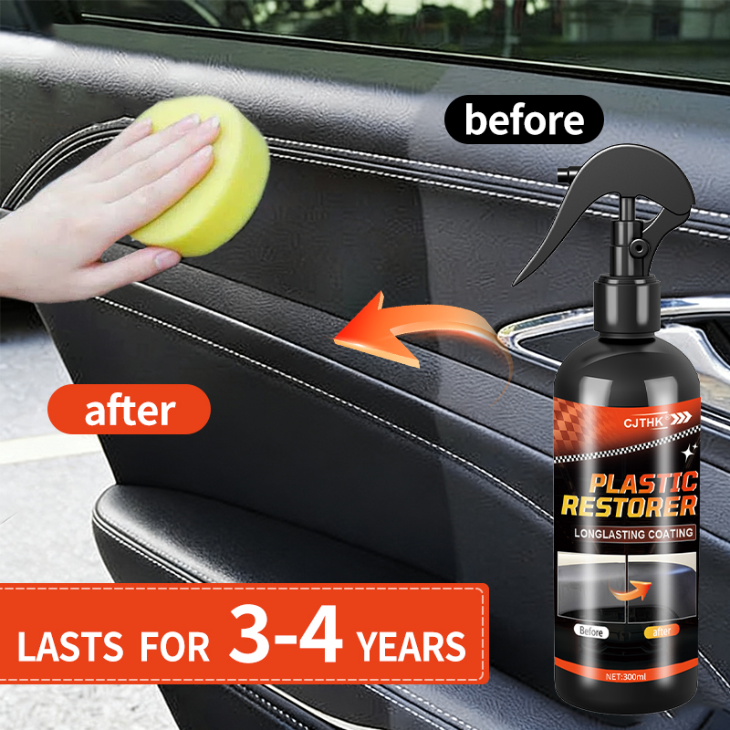 Car Plastic Restorer Back To B - Leather Cleaner Interior review and price