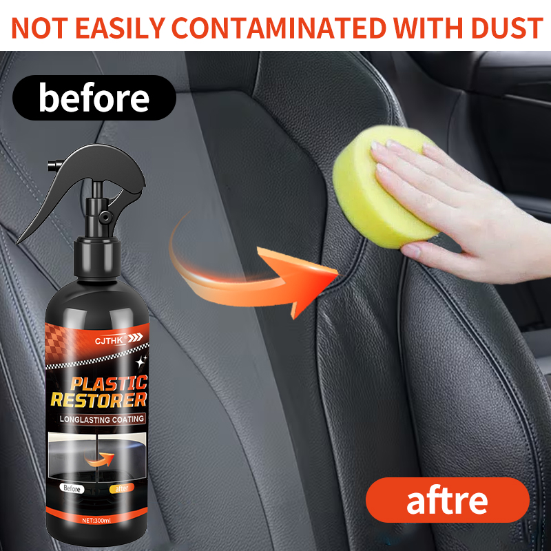 Car Plastic Restorer Back To B - Leather Cleaner Interior review and price