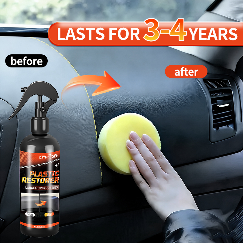 Car Plastic Restorer Back To B - Leather Cleaner Interior review and price