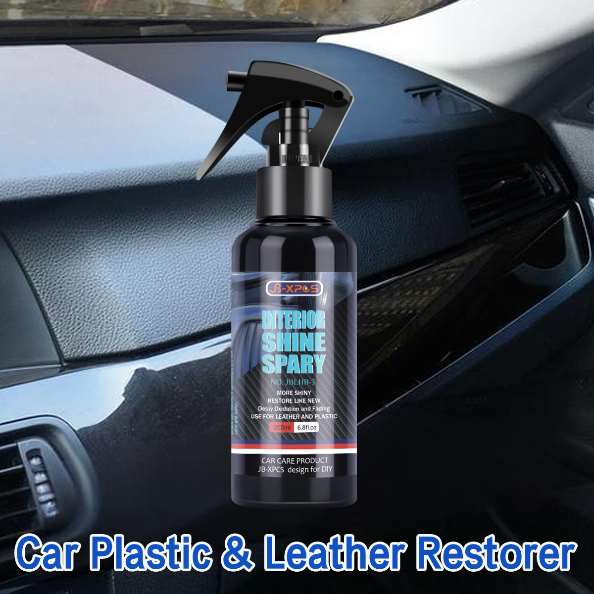 Car Plastic & Leather Restorer - Leather Cleaner Interior review and price