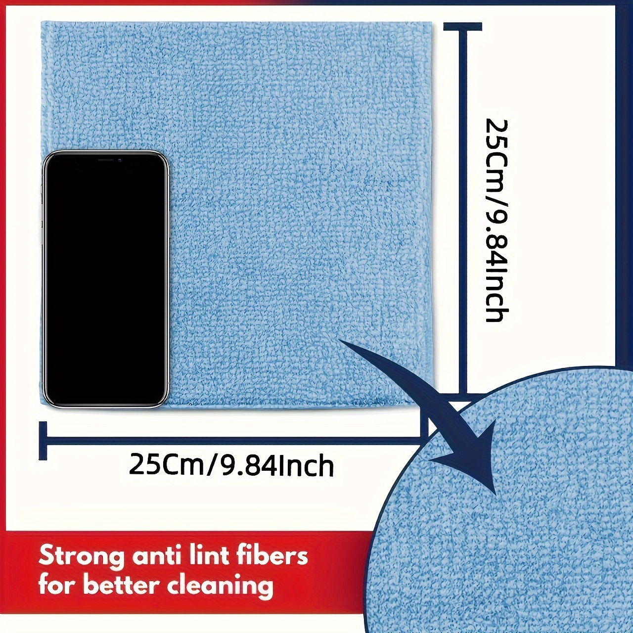 1-50pcs Light Blue Microfiber  - Microfiber Towel Detailing review and price