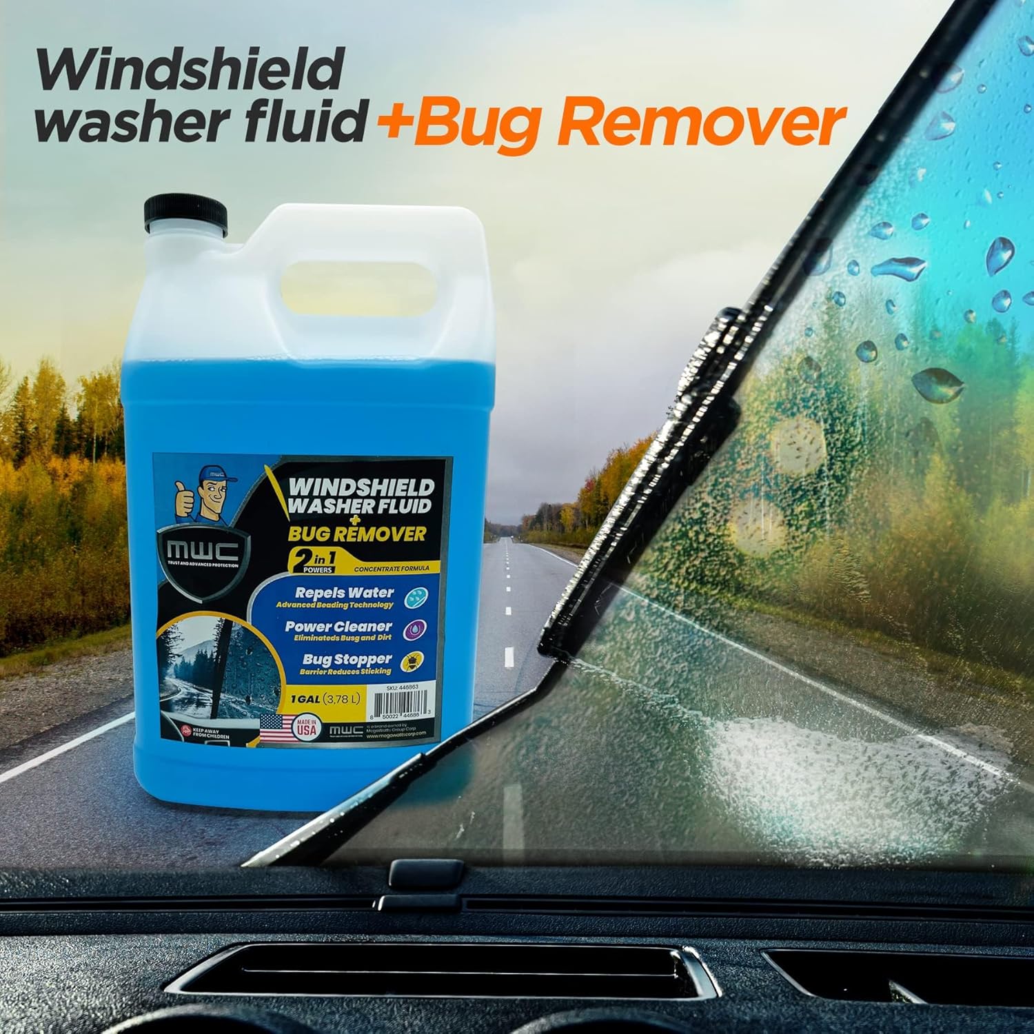 Windshield Washer Fluid, Ready - Glass Cleaner Streak review and price