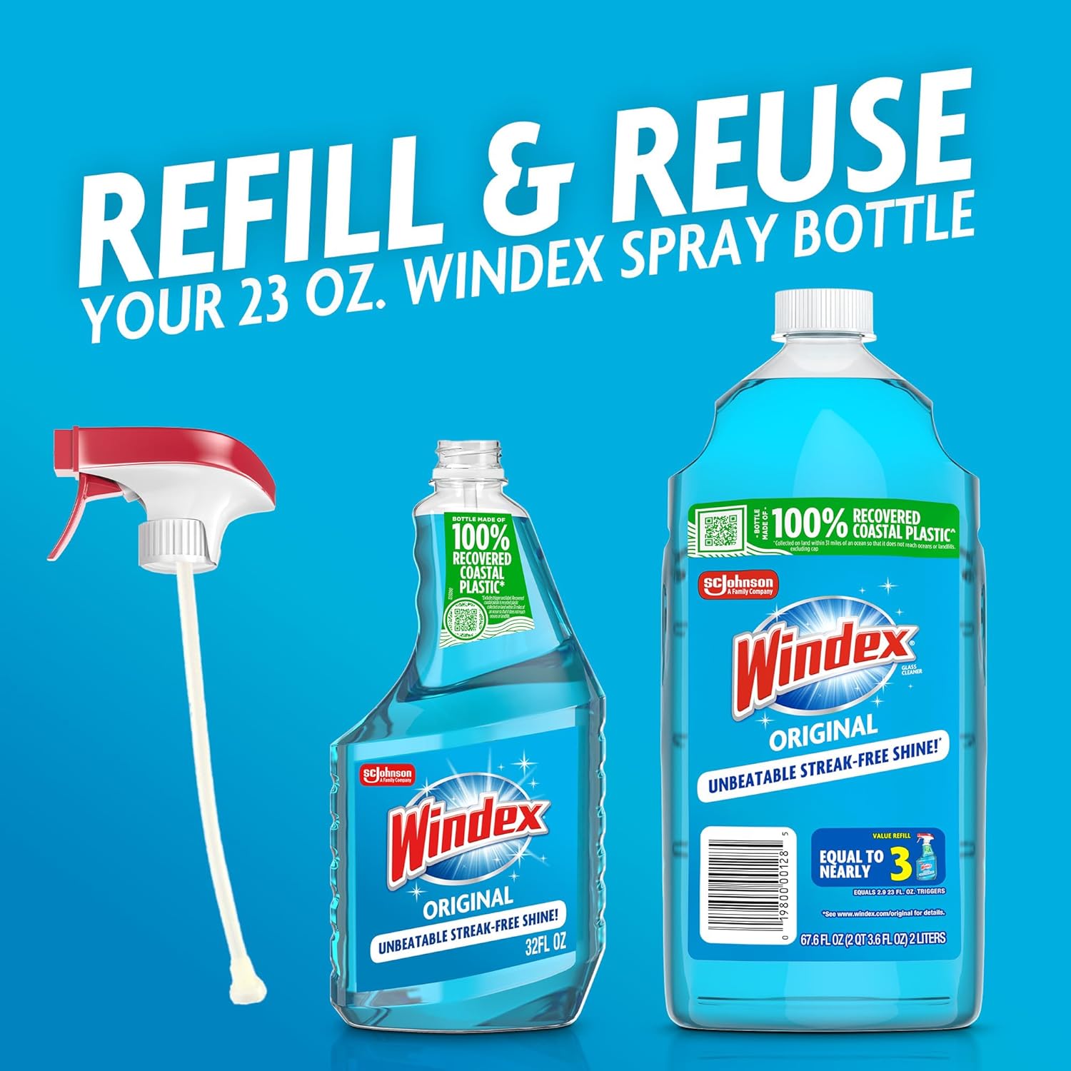Glass and Window Cleaner Refil - Glass Cleaner Streak review and price