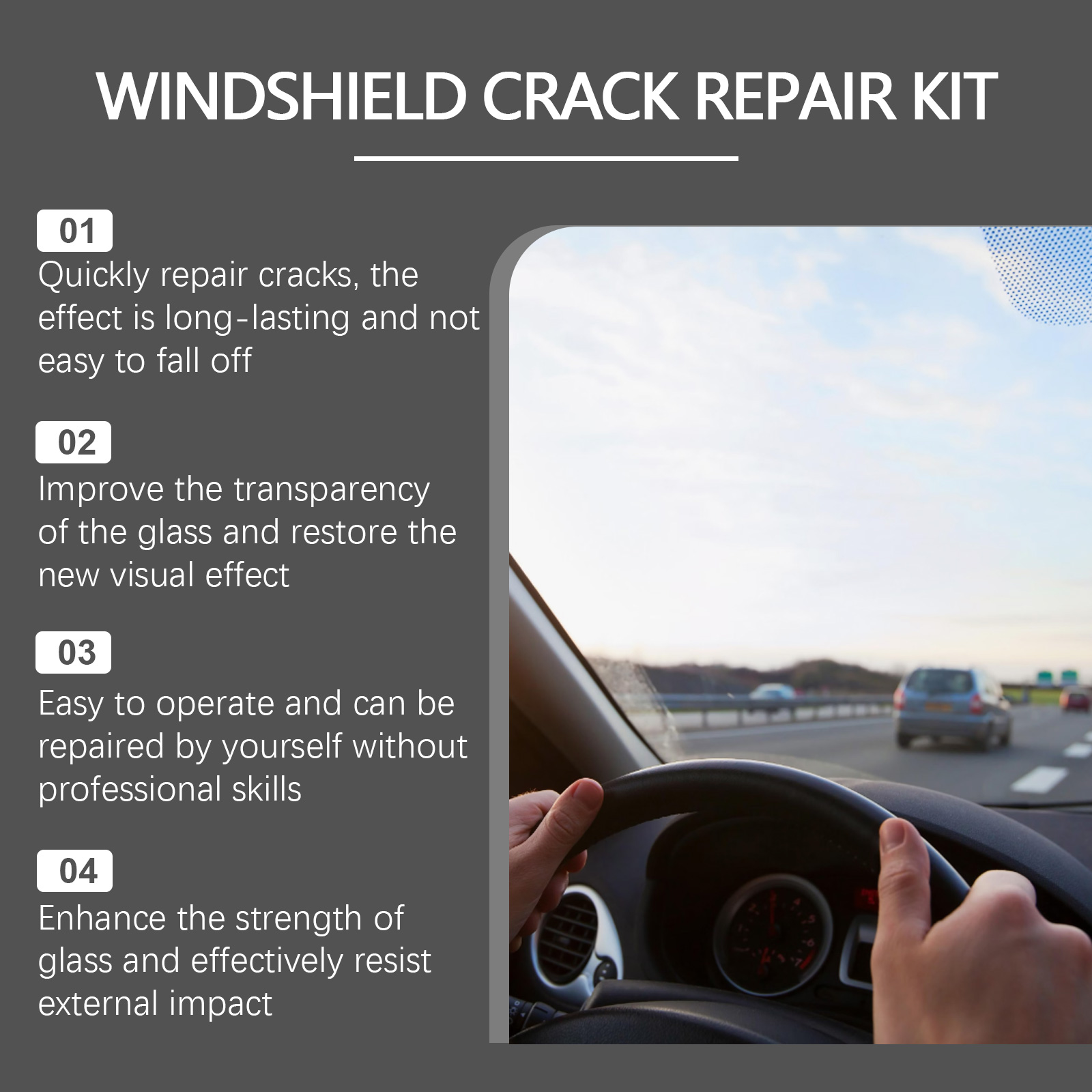 Car Glass Care Kit, Profession - Glass Cleaner Streak review and price