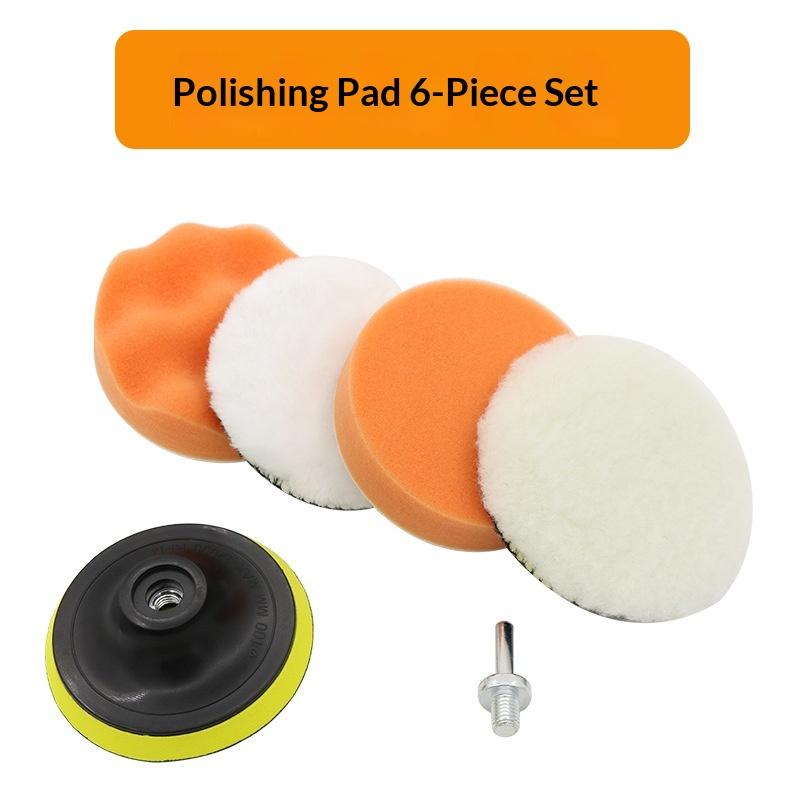 6 Pcs Foam Pad Buffer Kit Poli - Polish Pad Set Buffer review and price
