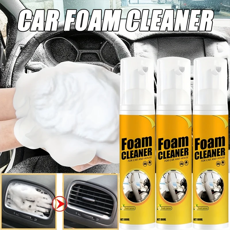 Multi functional foam cleaner  - Leather Cleaner Interior review and price