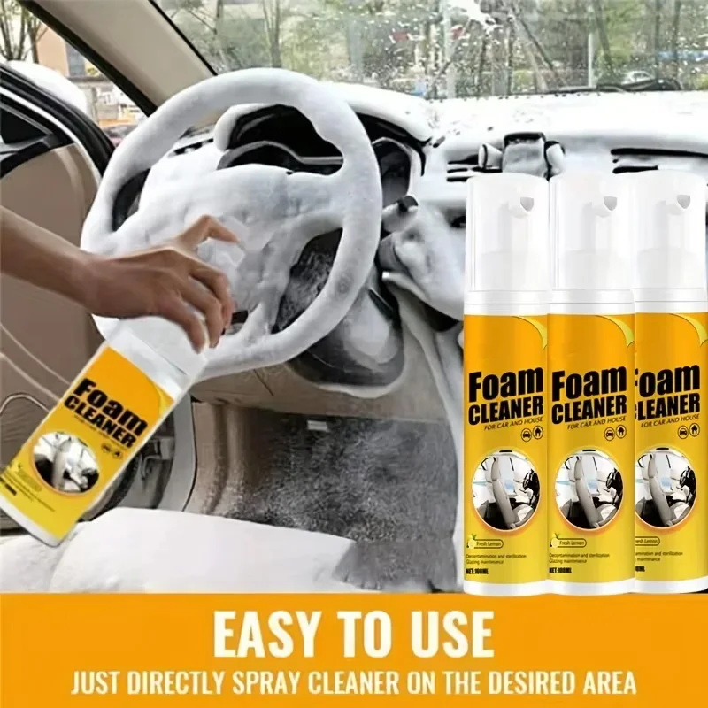 Multi functional foam cleaner  - Leather Cleaner Interior review and price