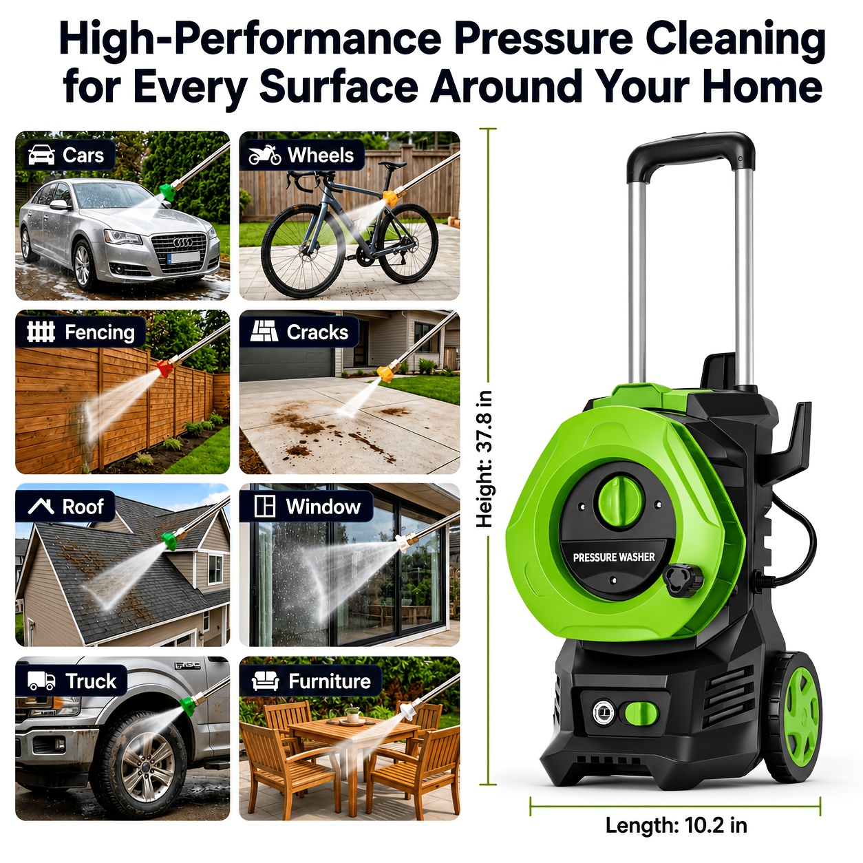 Electric Pressure Washer Power - Foam Cannon Car Wash review and price