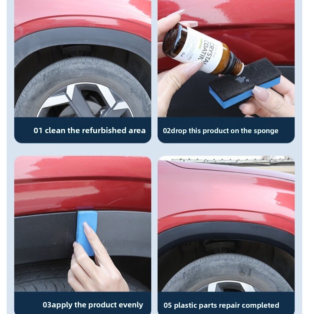 New Durable Crystal Coating Re - Trim Restorer Plastic review and price