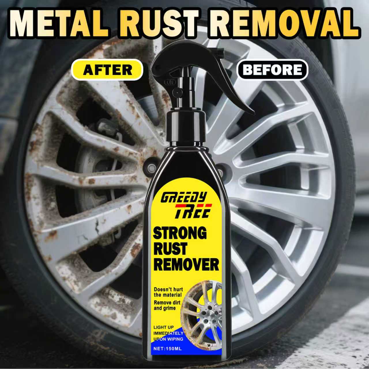 Powerful Car Wheel Cleaner | S - Wheel Cleaner Alloy review and price