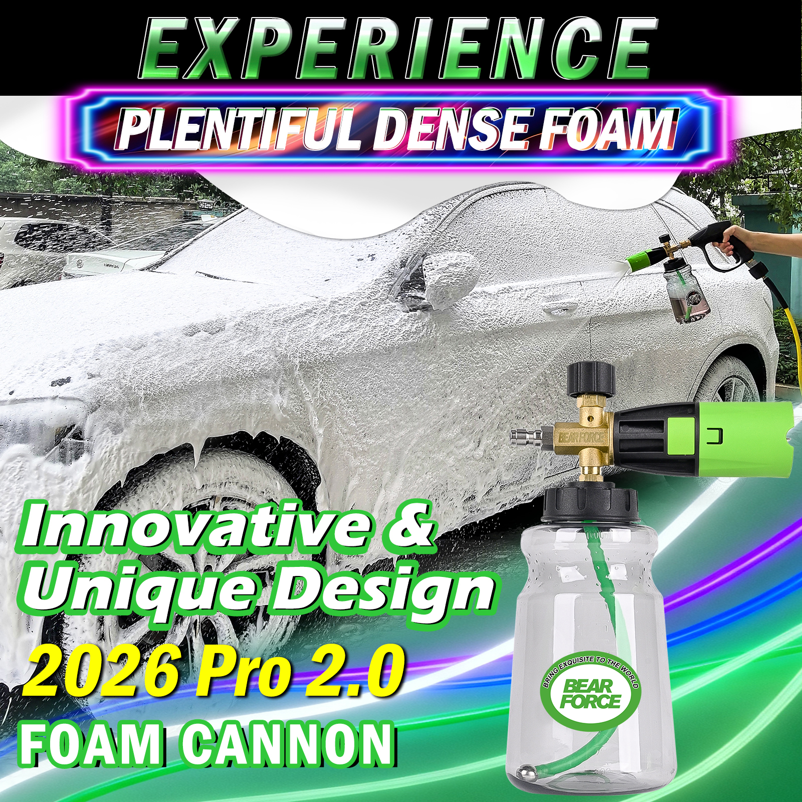 BEAR FORCE Innovative Pressure - Foam Cannon Car Wash review and price