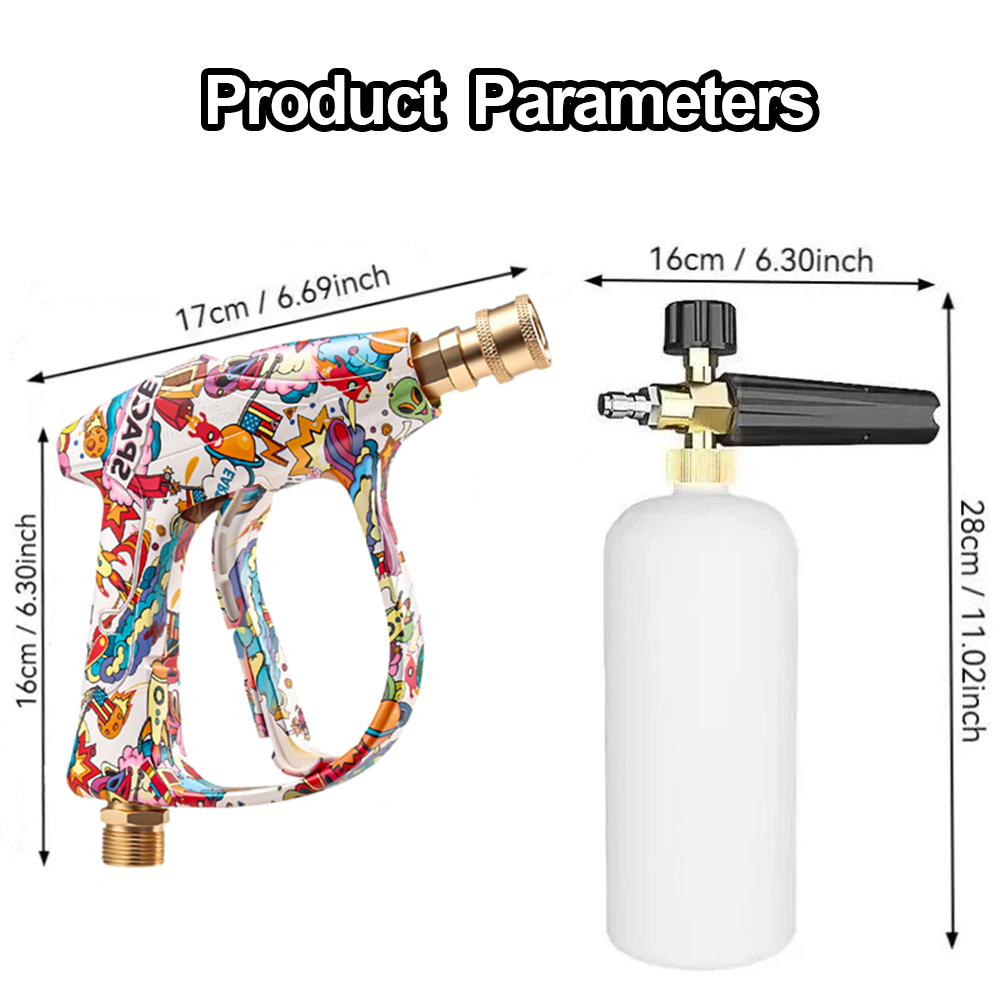 Short Pressure Washer Gun with - Pressure Washer Foam Gun review and price