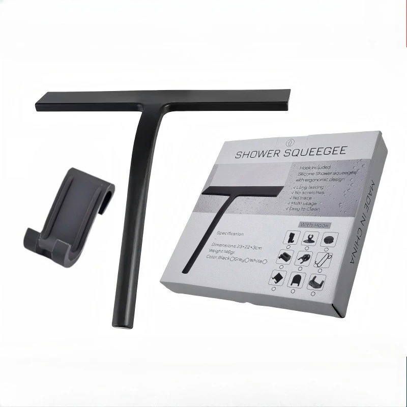 Matte Black Silicone Squeegee  - Glass Cleaner Streak review and price