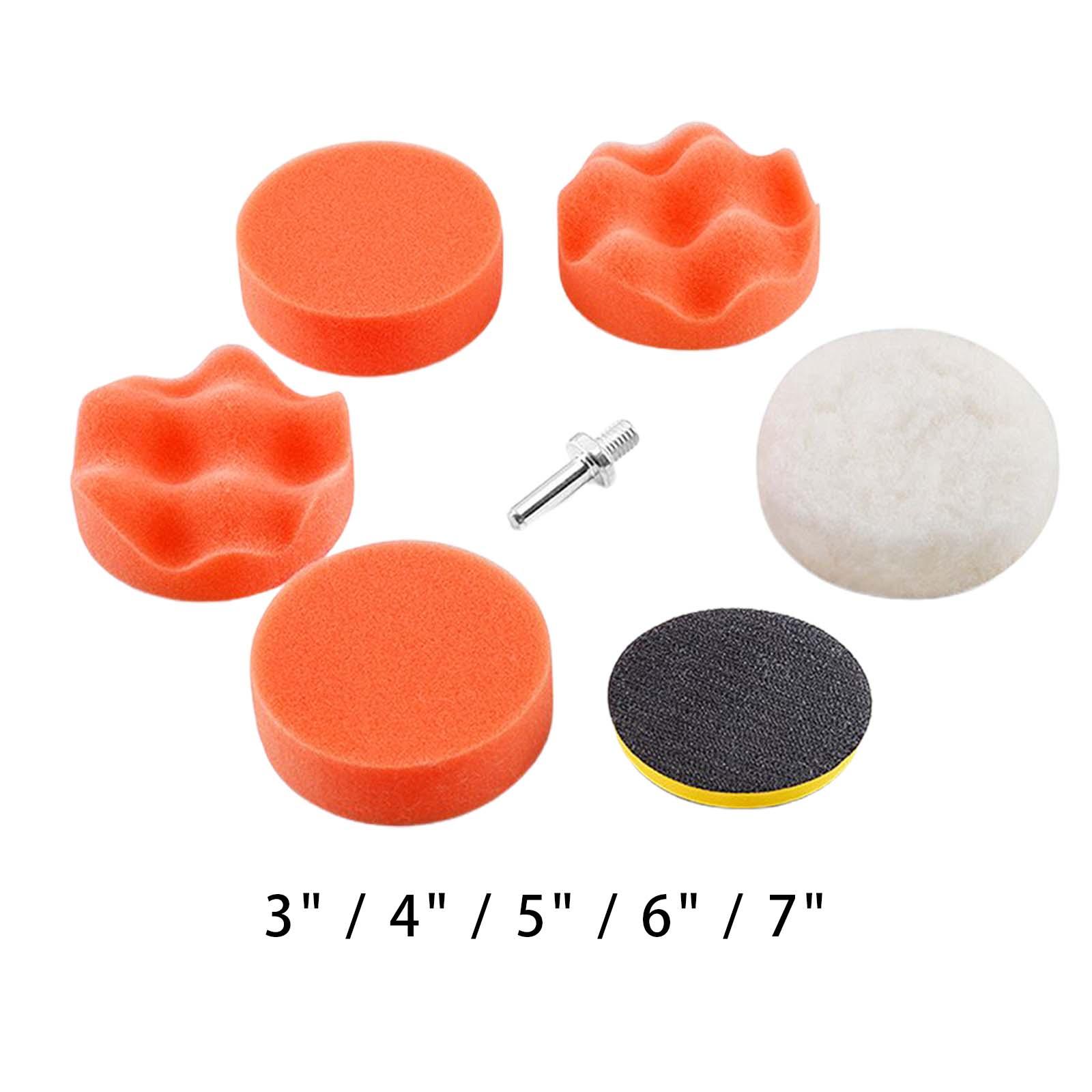 7PCS Auto Detailing Polishing  - Polish Pad Set Buffer review and price