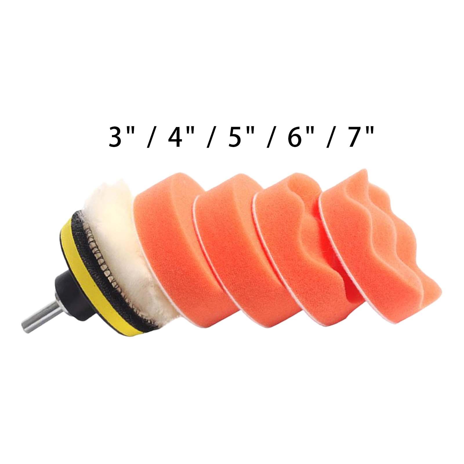 7PCS Auto Detailing Polishing  - Polish Pad Set Buffer review and price