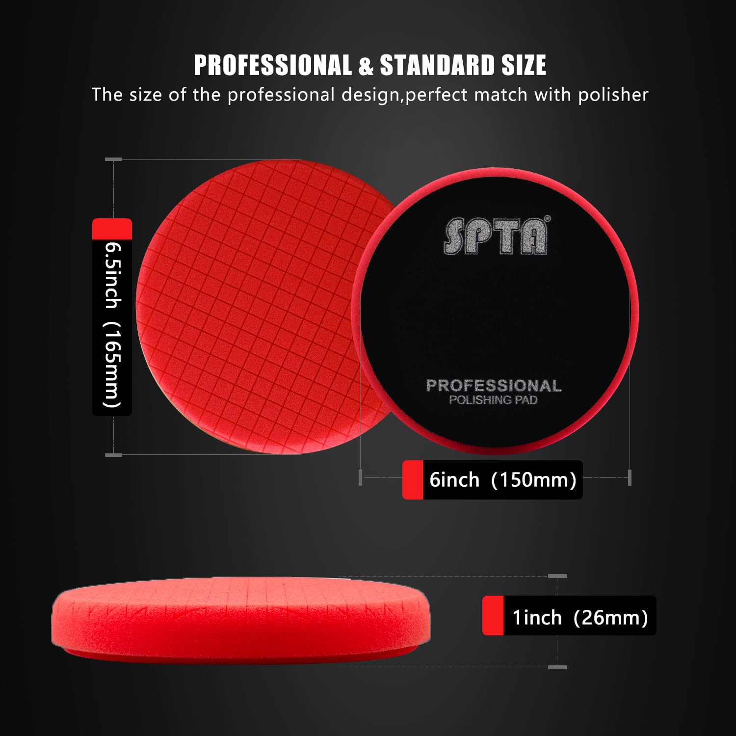 Red Ultra-Fine Polishing Pad S - Polish Pad Set Buffer review and price