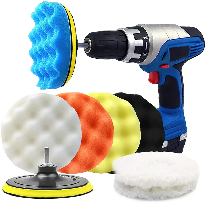 New 8Pcs Car Polishing Pads Ki - Polish Pad Set Buffer review and price