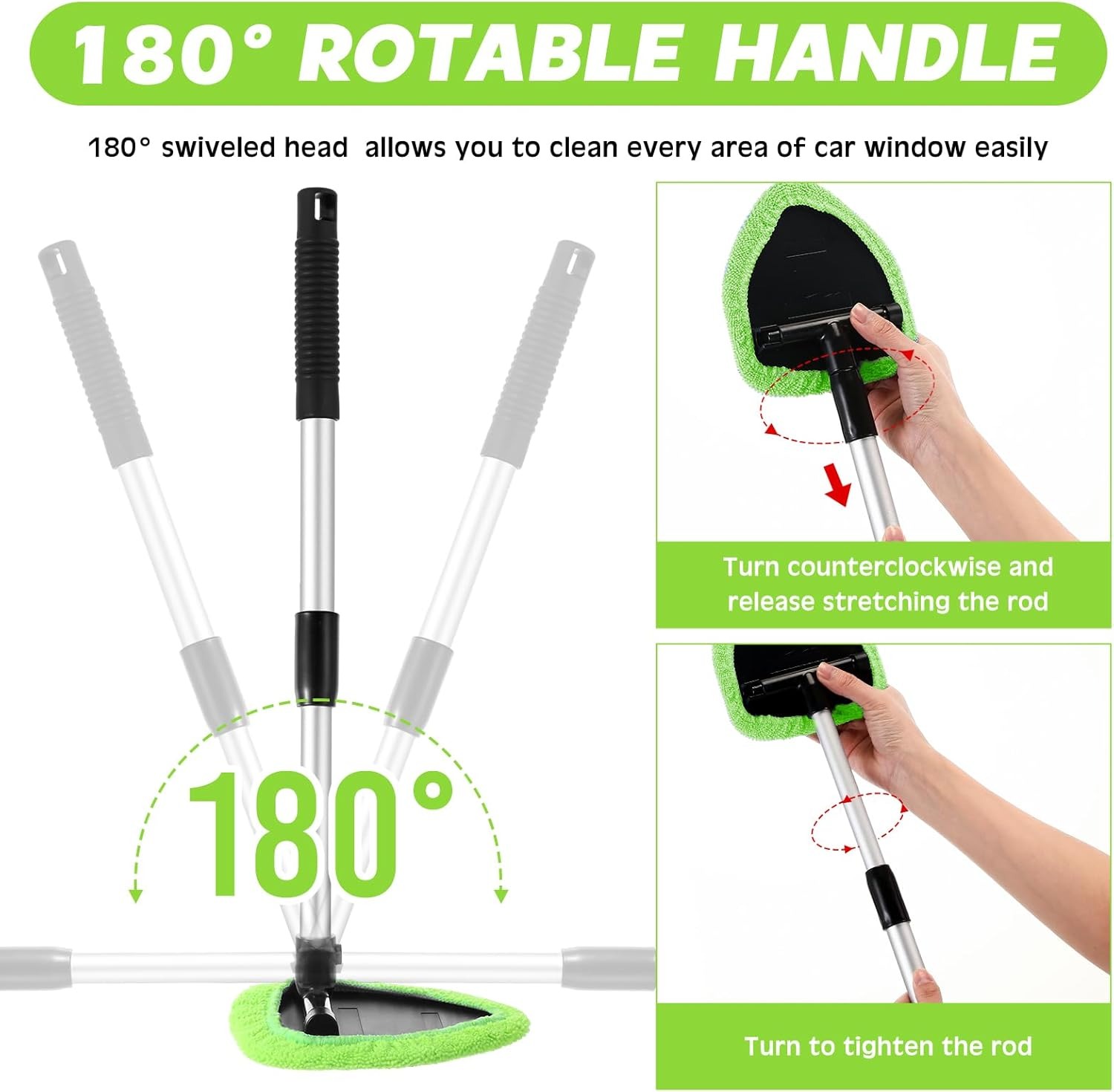 Windshield Cleaning Tool, Exte - Interior Detailing Kit review and price