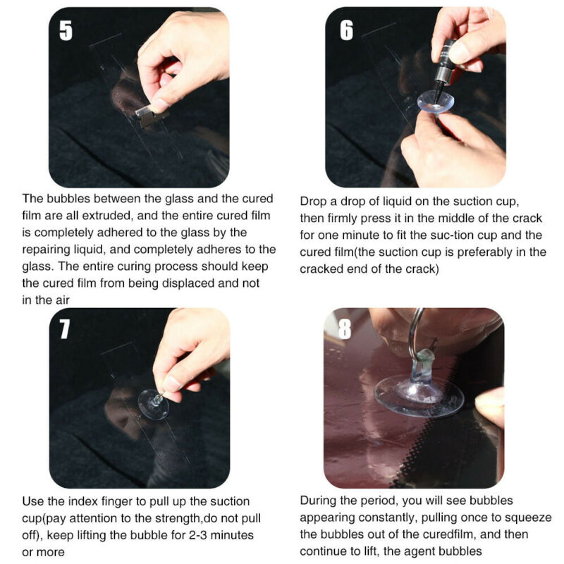 5PCS Automotive Glass Nano Rep - Glass Cleaner Streak review and price