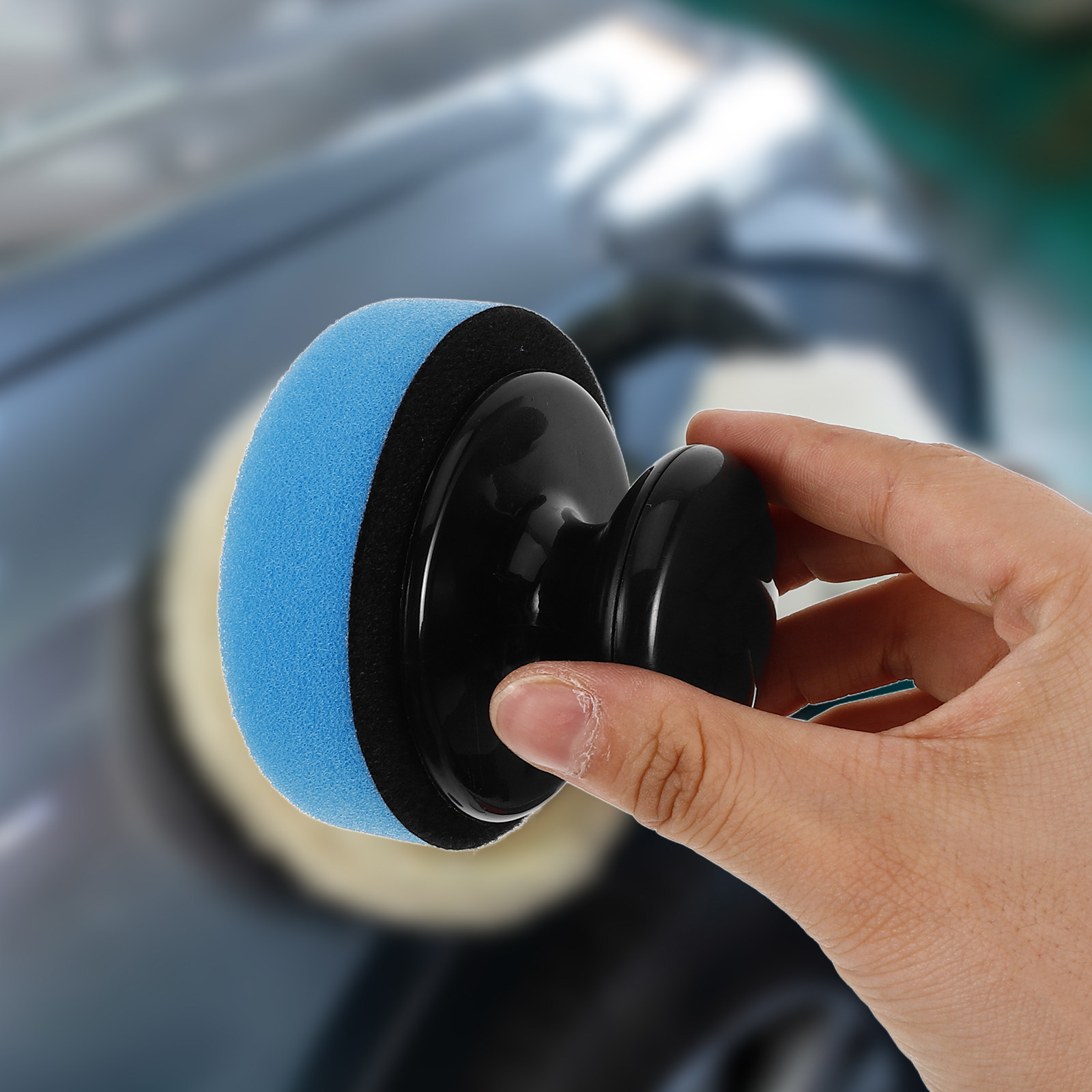 1Set Car Waxing Sponge Set wit - Wax Applicator Pad review and price