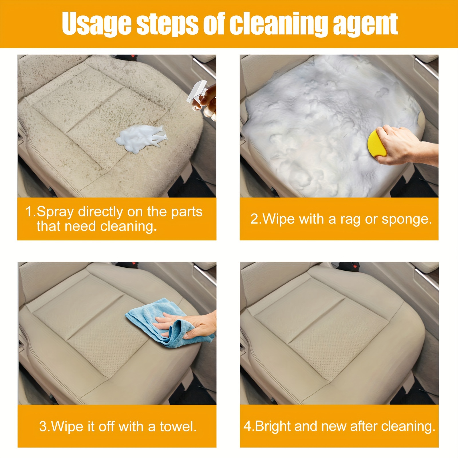 Multifunctional Foam Cleaner C - Leather Cleaner Interior review and price