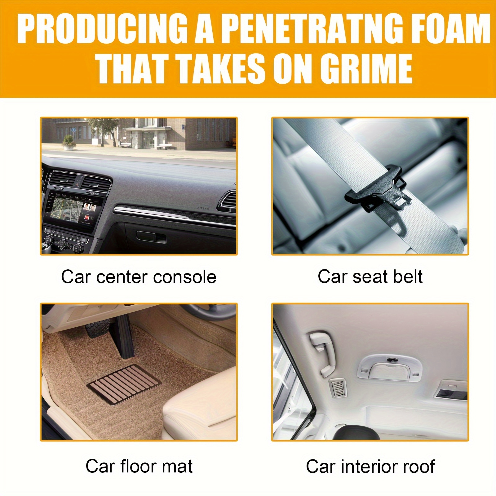 Multifunctional Foam Cleaner C - Leather Cleaner Interior review and price
