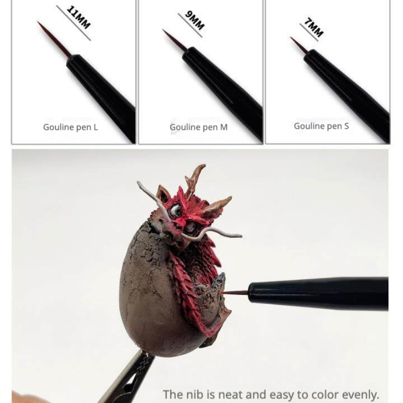 MSWZ MS-063 3-IN-1 Model Hand  - Detailing Brush Set review and price