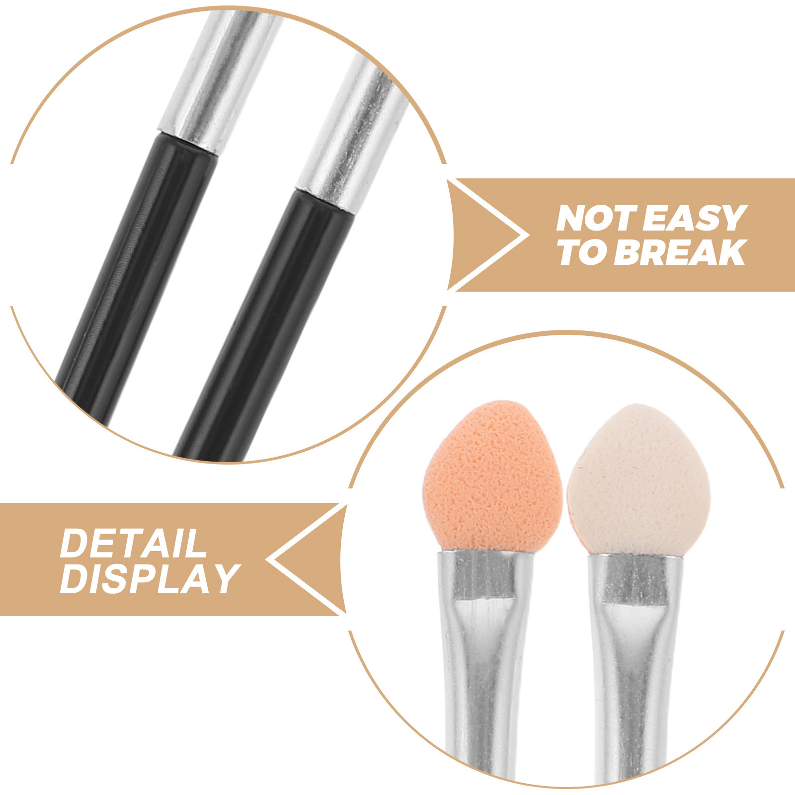 100Pcs Fine Detail Sponge Brus - Detailing Brush Set review and price