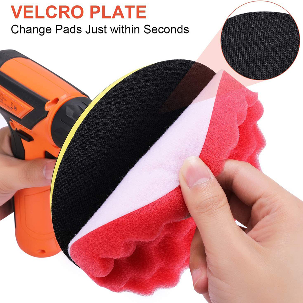 8Pcs Car Polishing Pads Kit 3/ - Polish Pad Set Buffer review and price