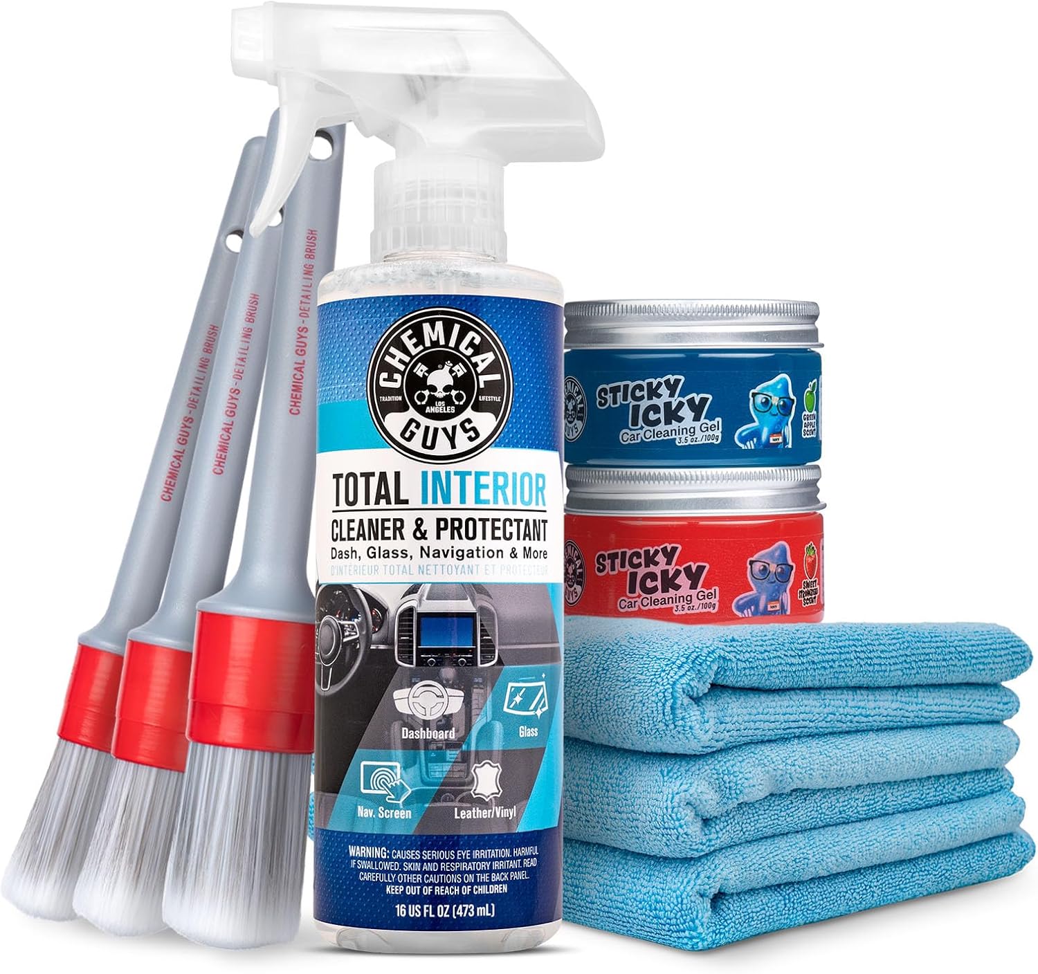 Car Cleaning Kit Interior 9-Pi - Interior Detailing Kit review and price