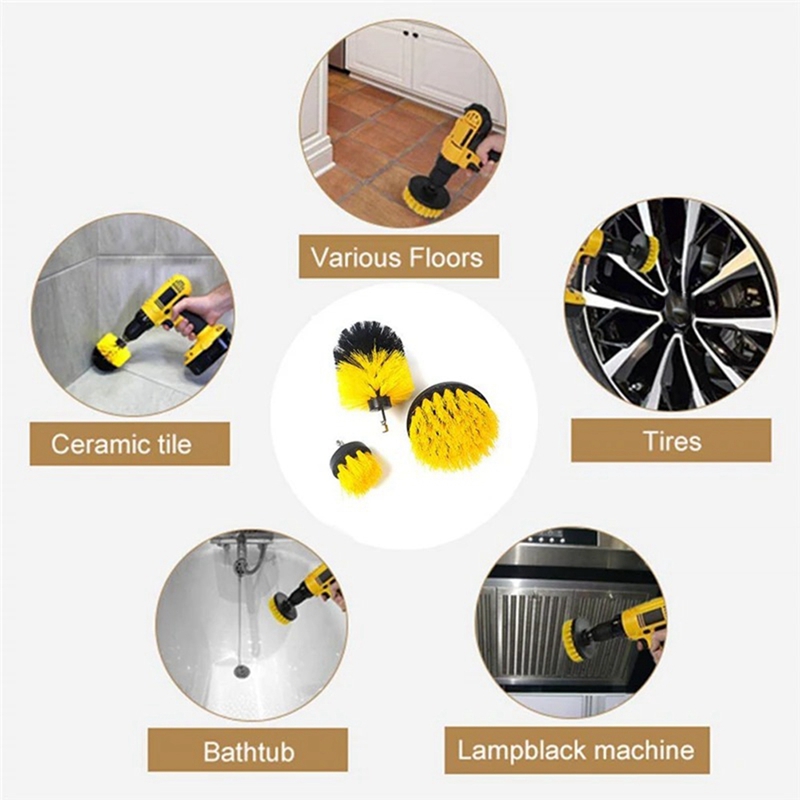 15pcs Electric Floor Scrubber  - Car Cleaning Brush review and price