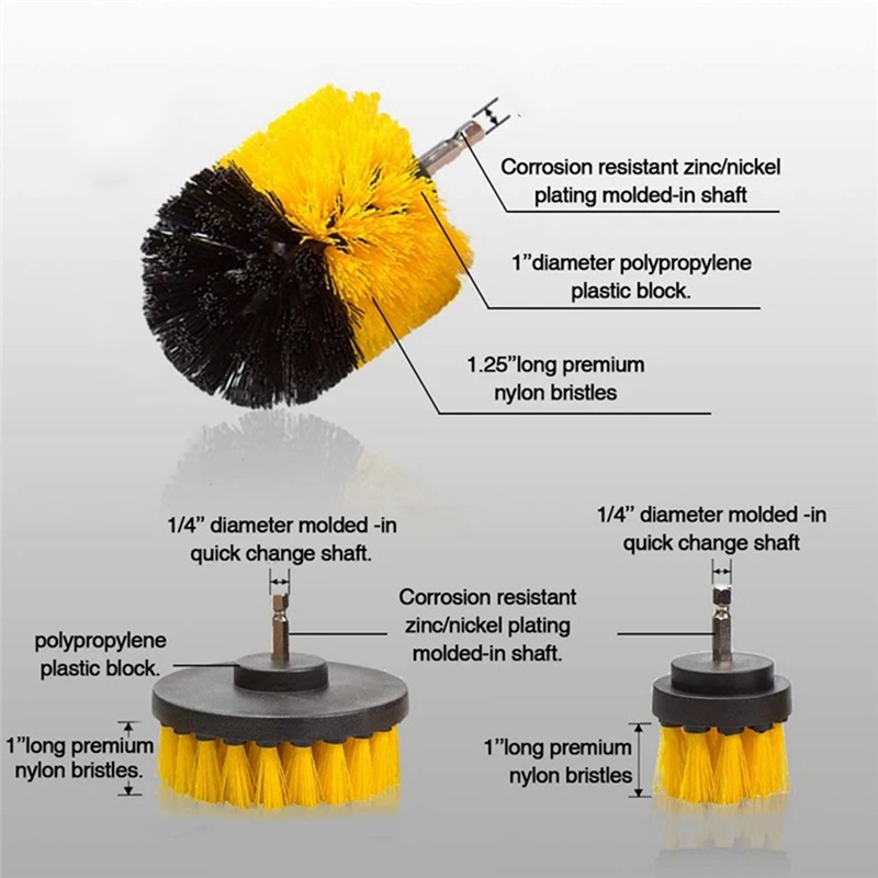 15pcs Electric Floor Scrubber  - Car Cleaning Brush review and price