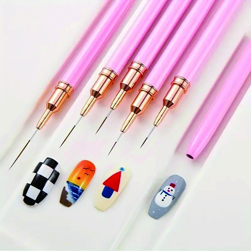 5-Piece Nail Art Pen Set, Ultr - Detailing Brush Set review and price