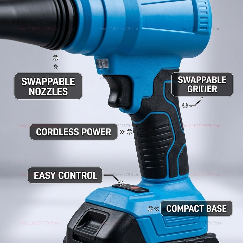 Brushless Turbojet Fan Cordles - Dryer Car Blower review and price
